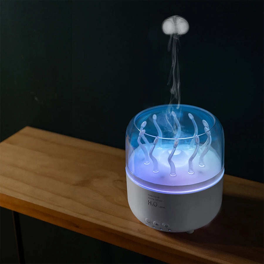 Jellyfish Mist Humidifier – Relaxing LED Aroma Diffuser with Ocean Glow